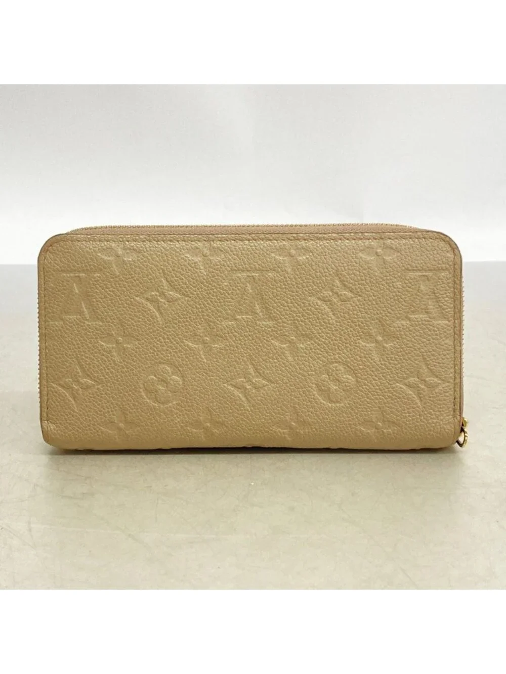 Louis Vuitton Wallet Monogram Empreinte Zippy Tourterelle